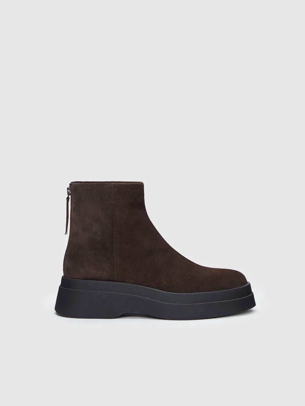 FALL STAPLE Reformation Nadira Ankle Boot in Boss Suede